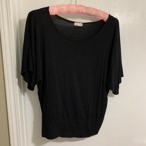 Zenana Outfitters Drop Sleeve Blouse